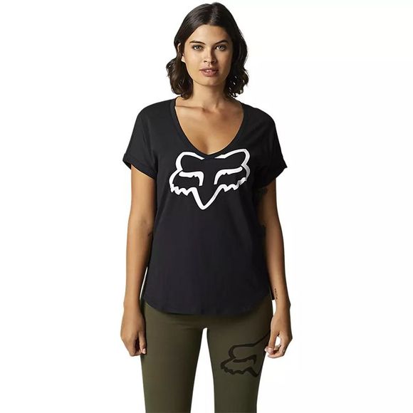 T-Shirt manches courtes Fox WOMAN BOUNDARY - NoirRef : FX3908
