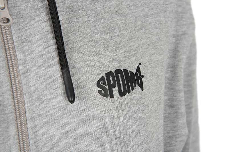 Spomb™ Grey Zipped Hoody