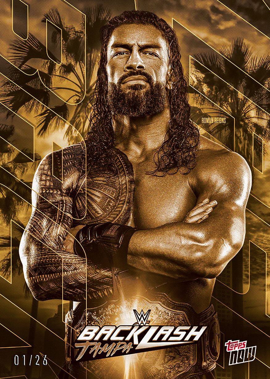 Backlash - 2026 WWE Topps NOW® - Card BLSH - PR: 1127