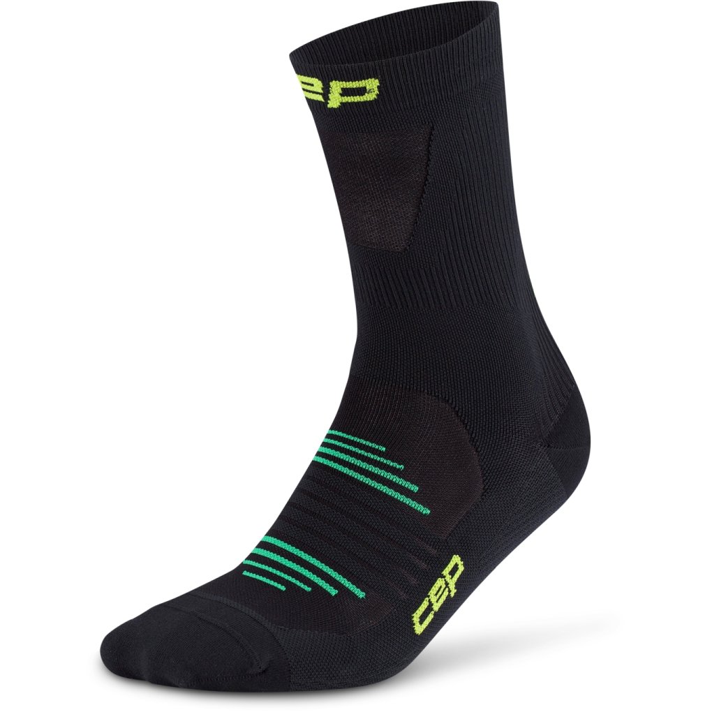 CEP Pro Run Ultralight Mid Cut Compression Socks Men - black