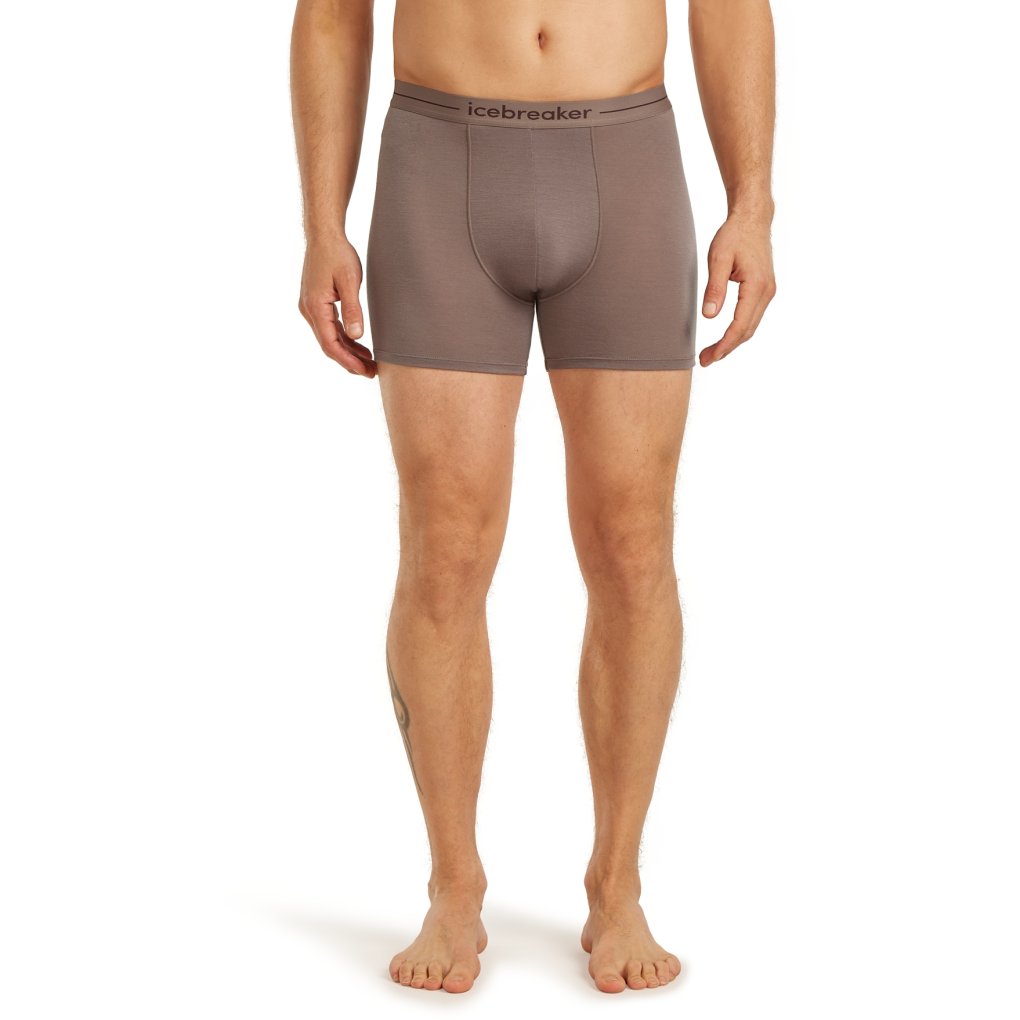 Icebreaker Merino Anatomica Boxers Men - Porcini