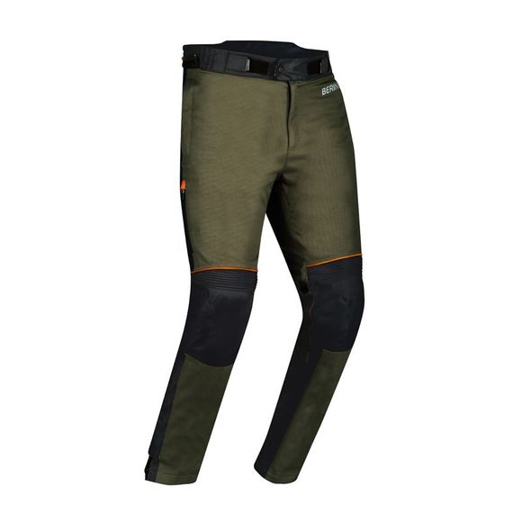 Bering Zephyr Motorcycle Pants - Black / GreenRef: Br1571-C135