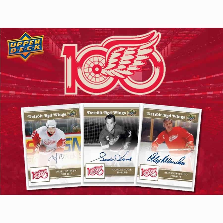 2025/26 Upper Deck Detroit Red Wings 100 Years Centennial Hockey Box Set