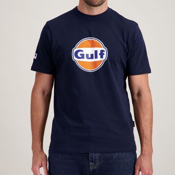 Gulf 3D LOGO Short Sleeve T-Shirt - Blue / BlueRef: GULF0024