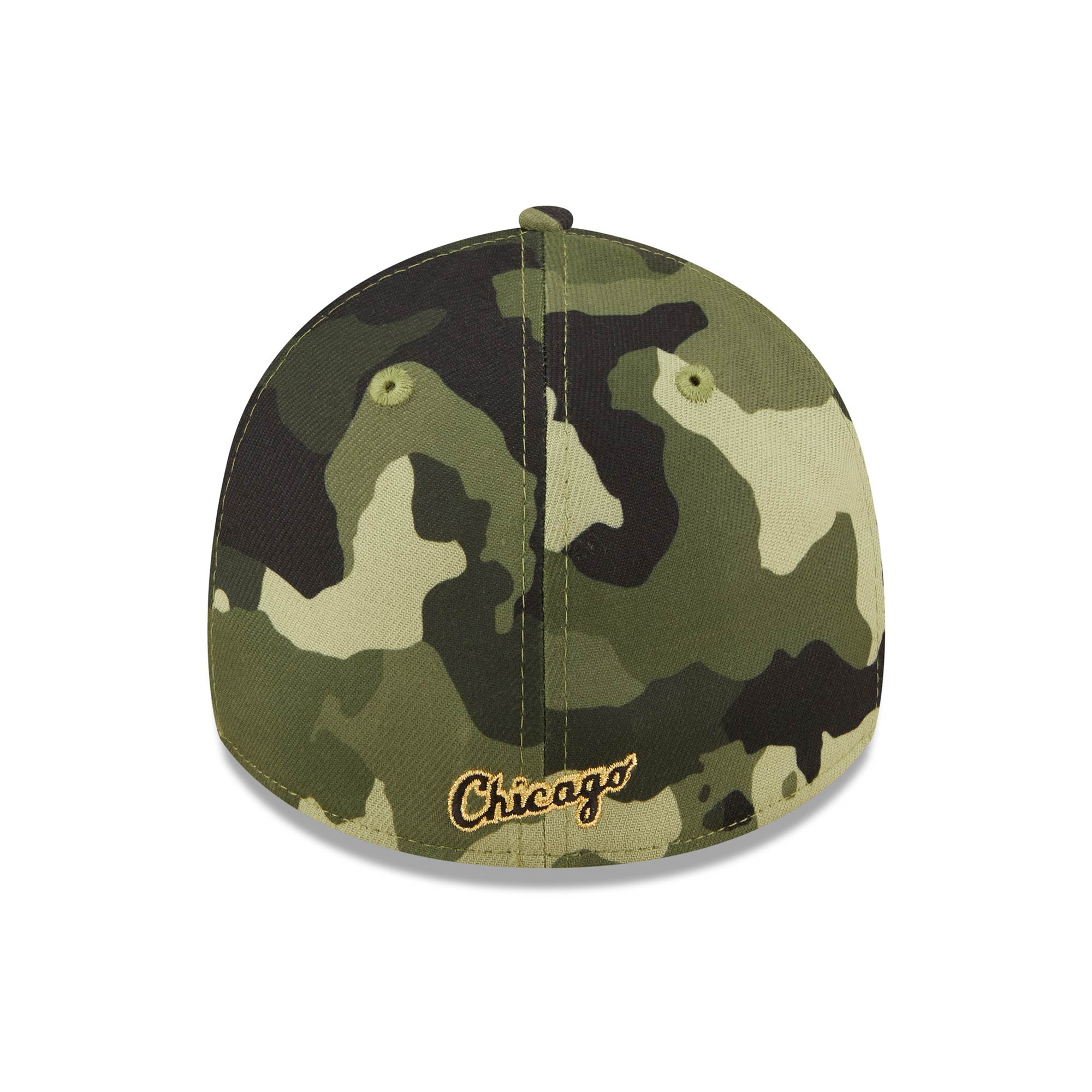 Chicago White Sox 2022 MLB Armed Forces New Era 39THIRTY Flex Cap