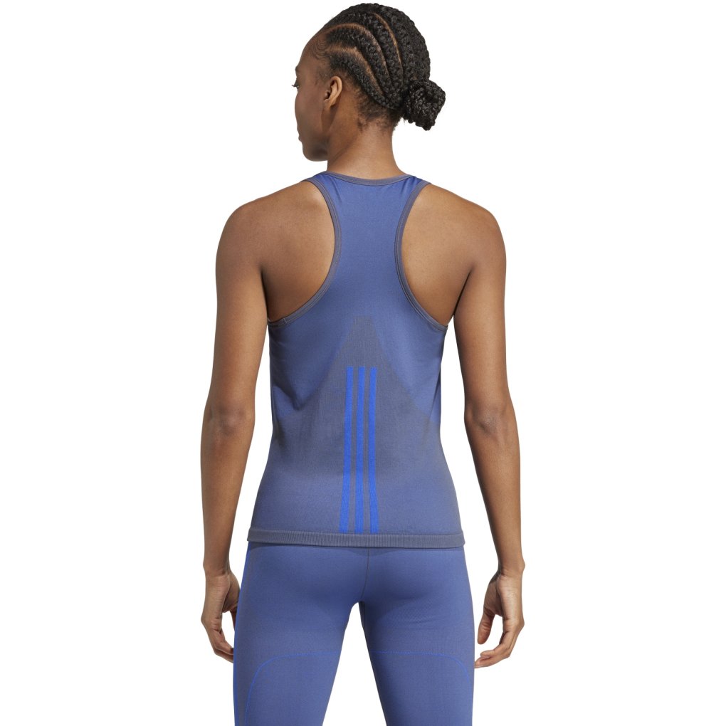 adidas AEROKNIT Tanktop Women - shadow navy/semi lucid blue IX0491