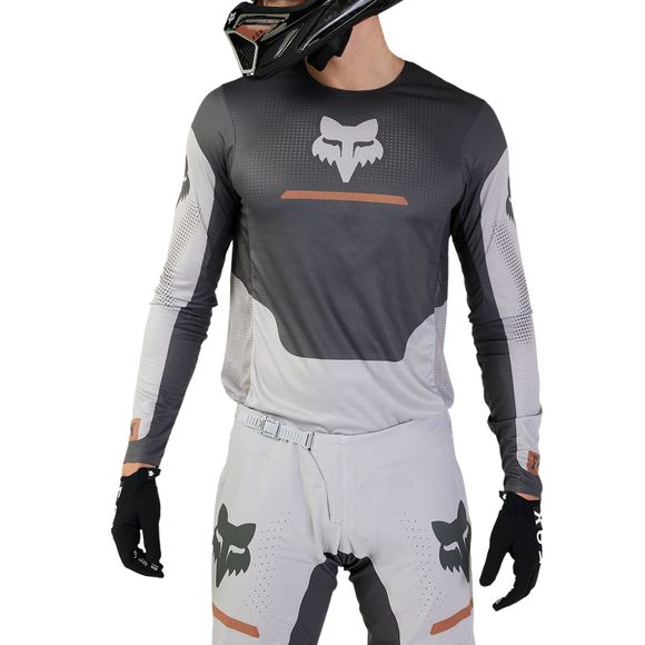 Fox FLEXAIR cross jersey - OPTICAL 2024 - GrayRef: FX4097