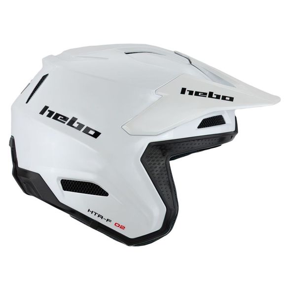 Hebo ZONE PRO MONOCOLOR 2024 Trials Helmet - WhiteRef: HBO0407