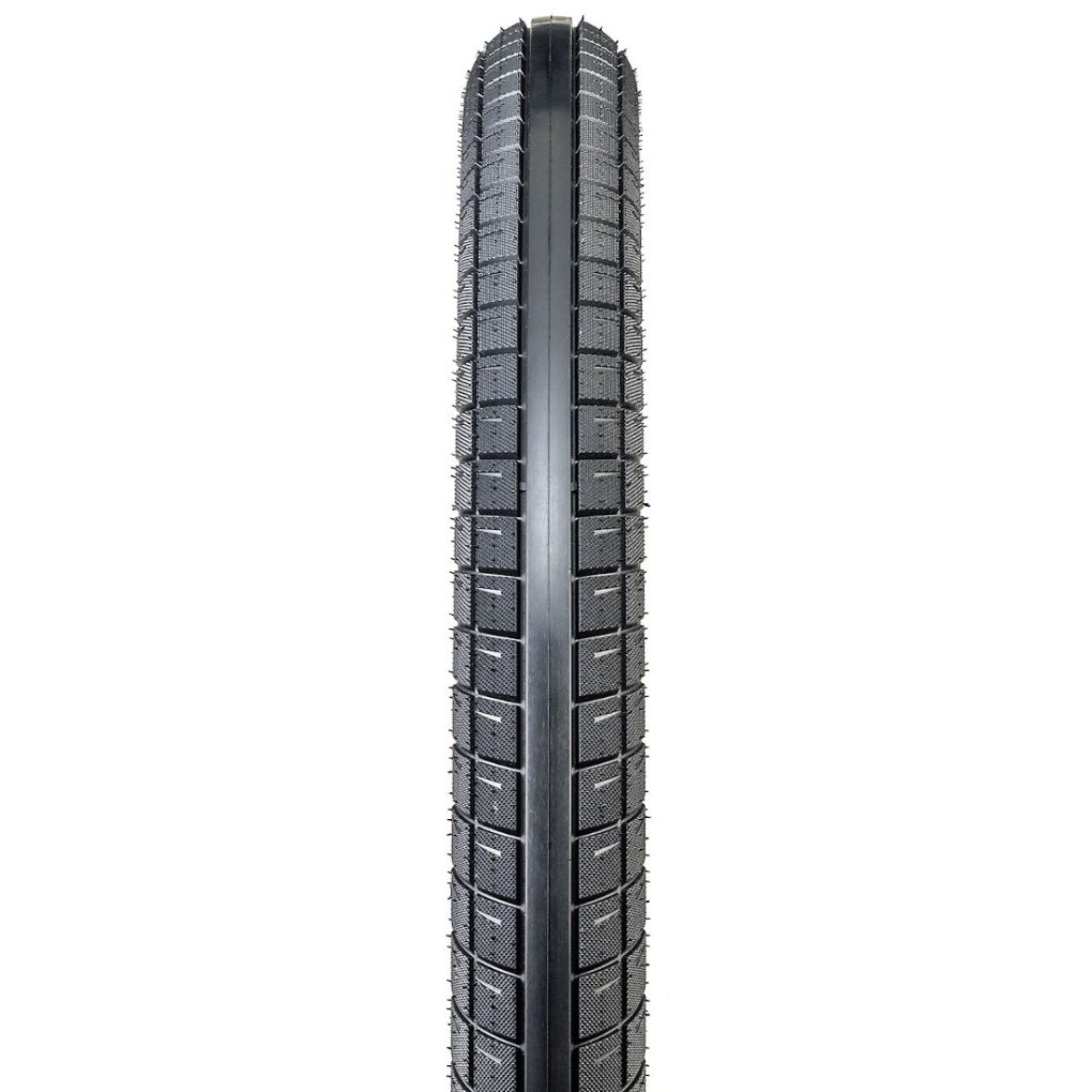 Bontrager E6 Rigid Tire - Clincher | Hard-Case Lite | ECE-R75 - 27.5 x 2.4 Inch - Black/Reflective