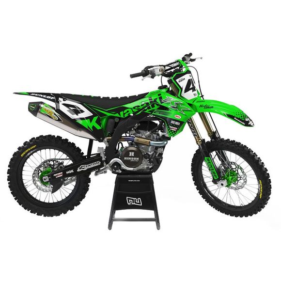 Kit déco RiderUnik NYCOL - Vert / NoirRef : RU1190 / KAW-NYCOL-16