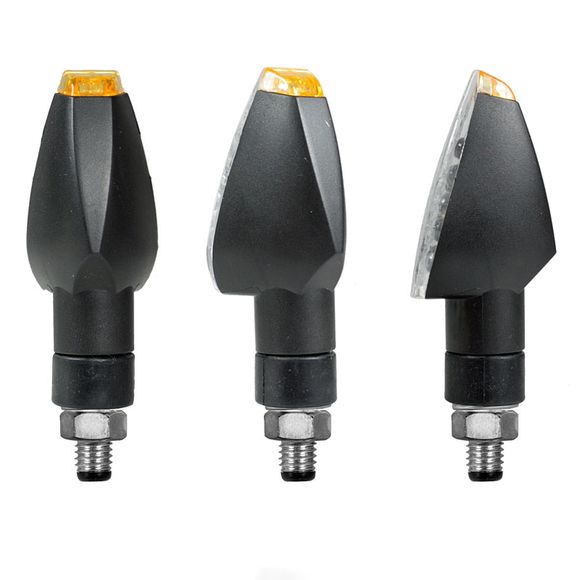 Chaft LED MANGA indicator (Pair) Universal - BlackRef: CH0119