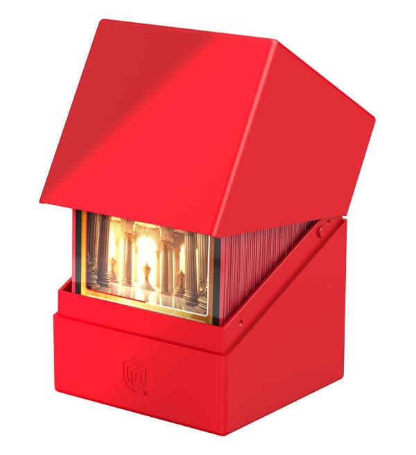 Ultimate Guard Boulder 100+ Deck Case SOLID - Red