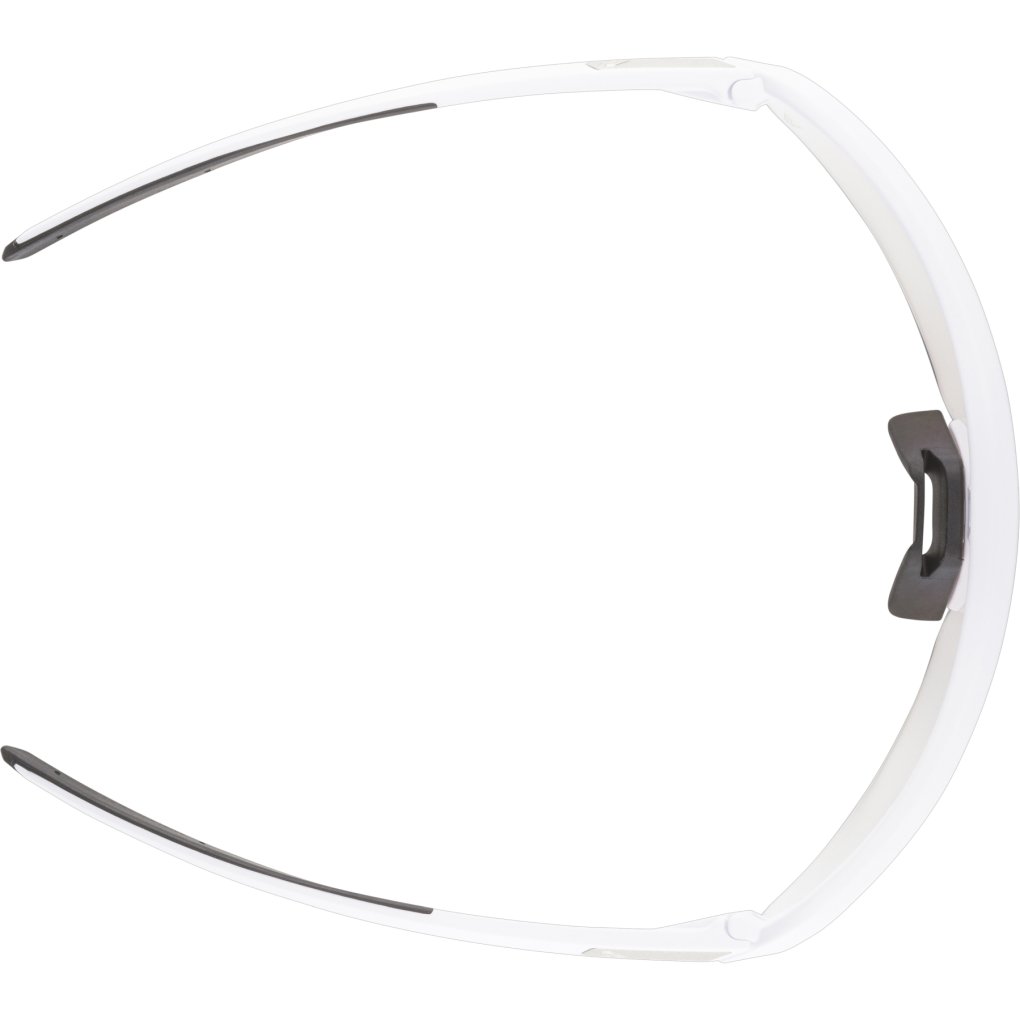 Alpina Turbo Pro S V Glasses - white matt/clear to grey/flash pink