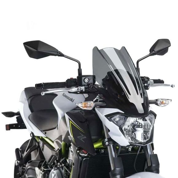 Puig TOURING windshield - GrayKAWASAKI 650 Z 650 ABS (ER650H) - 2017 - 2019Ref: 9369