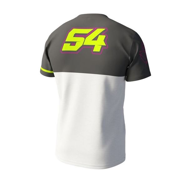 T-Shirt manches courtes Ixon TS1 ALDEGUER 25 - Gris / BlancRef : IX2298