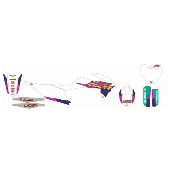 Kit déco Blackbird RETRORef : 1110378