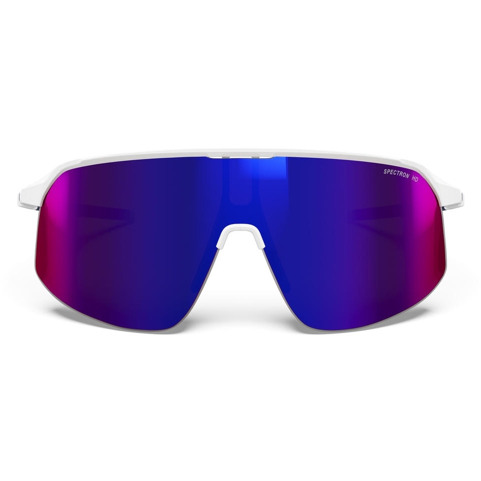 Julbo Density Sunglasses - Groupama-FDJ/White/Blue - Multilayer Pink Spectron HD 3