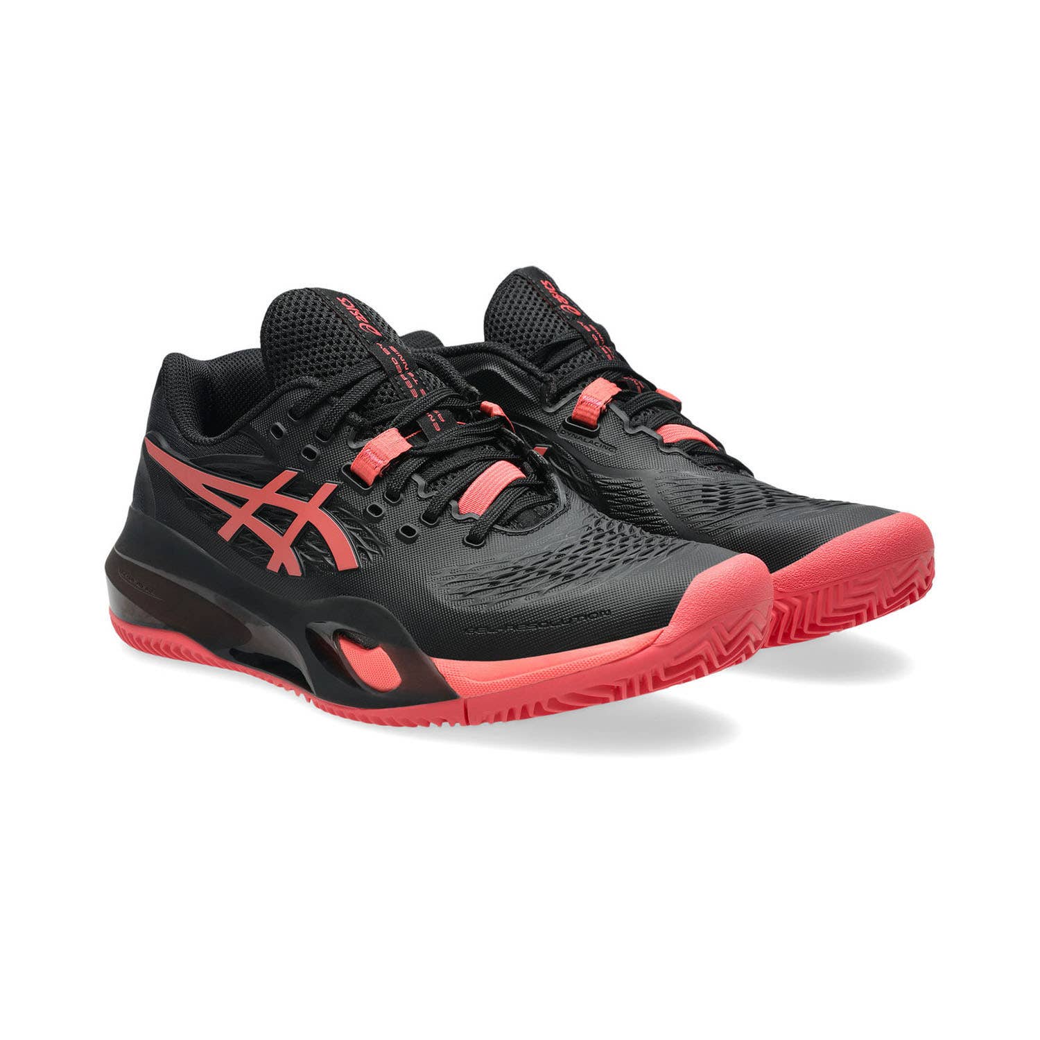 ASICS GEL-RESOLUTION X CLAY BLACK WOMEN 1042A277
