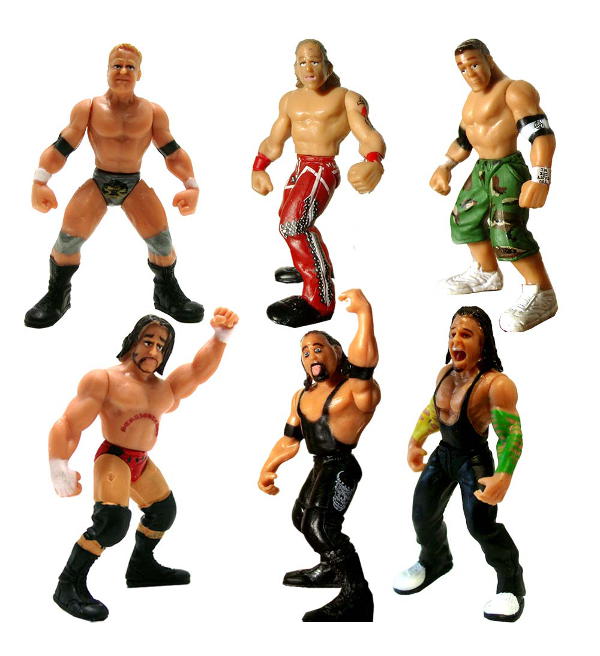 WWE Micro Aggression Collectible Figures - Booster Pack