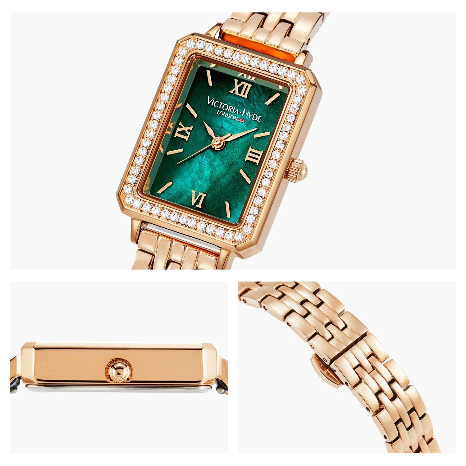 Watch Westminster in Rose Gold Green
