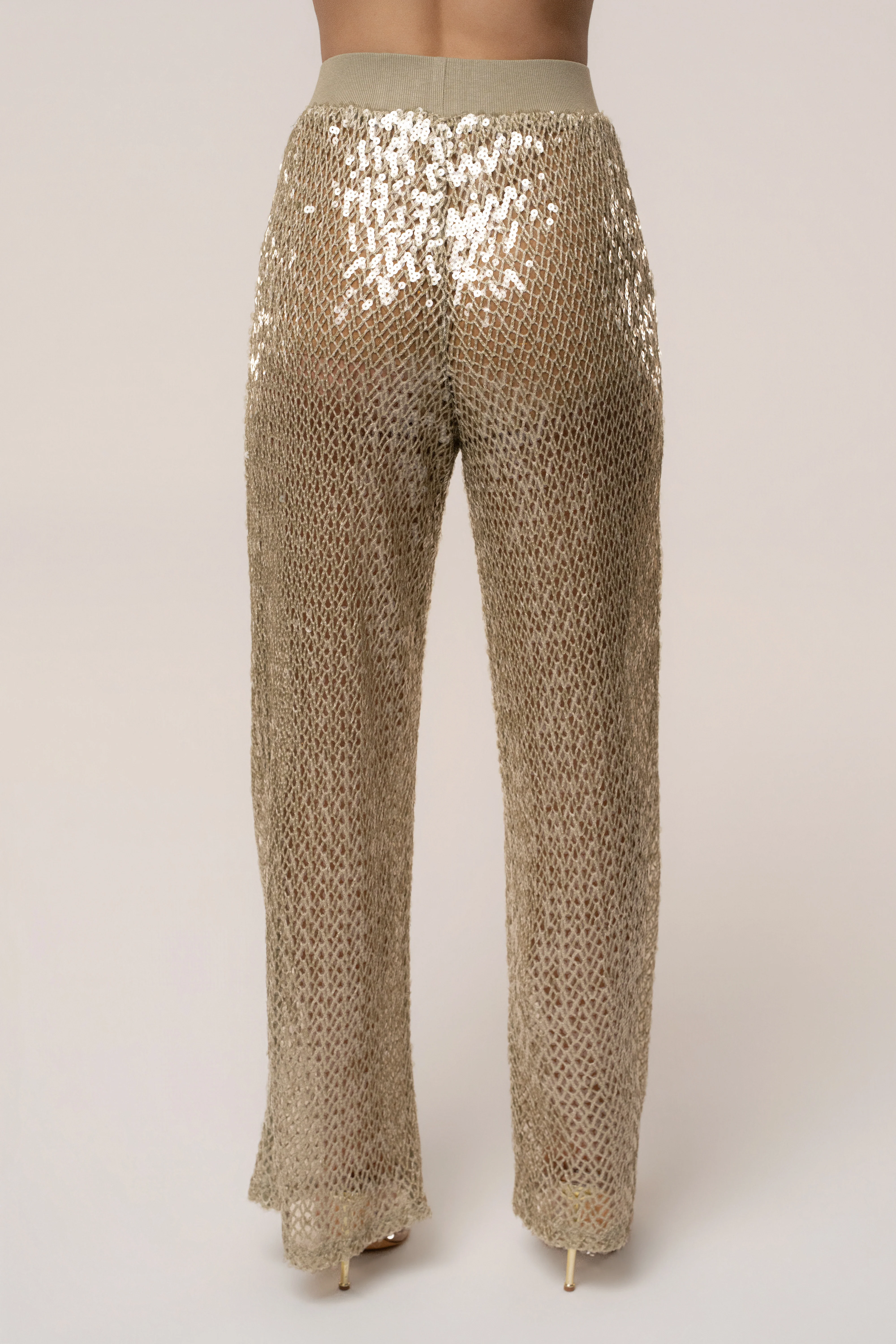 Sage High Seas Sequin Pant