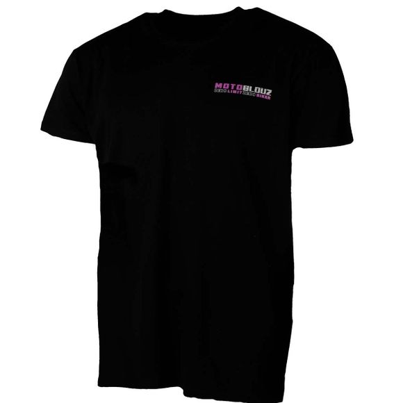 Motoblouz X ZERO BIKER T-Shirt - MEN - 20 YEARS - BlackRef: MB0414