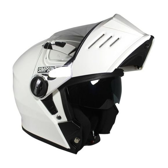 Simpson DARKSOME modular helmet - WhiteRef: SIM0017