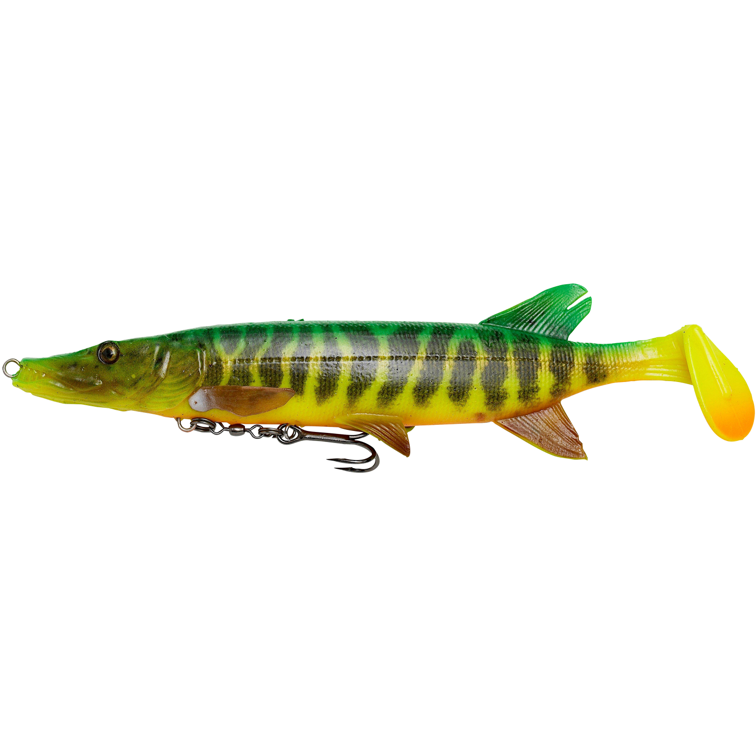 Savage Gear 4D Pike Shad (Firetiger)