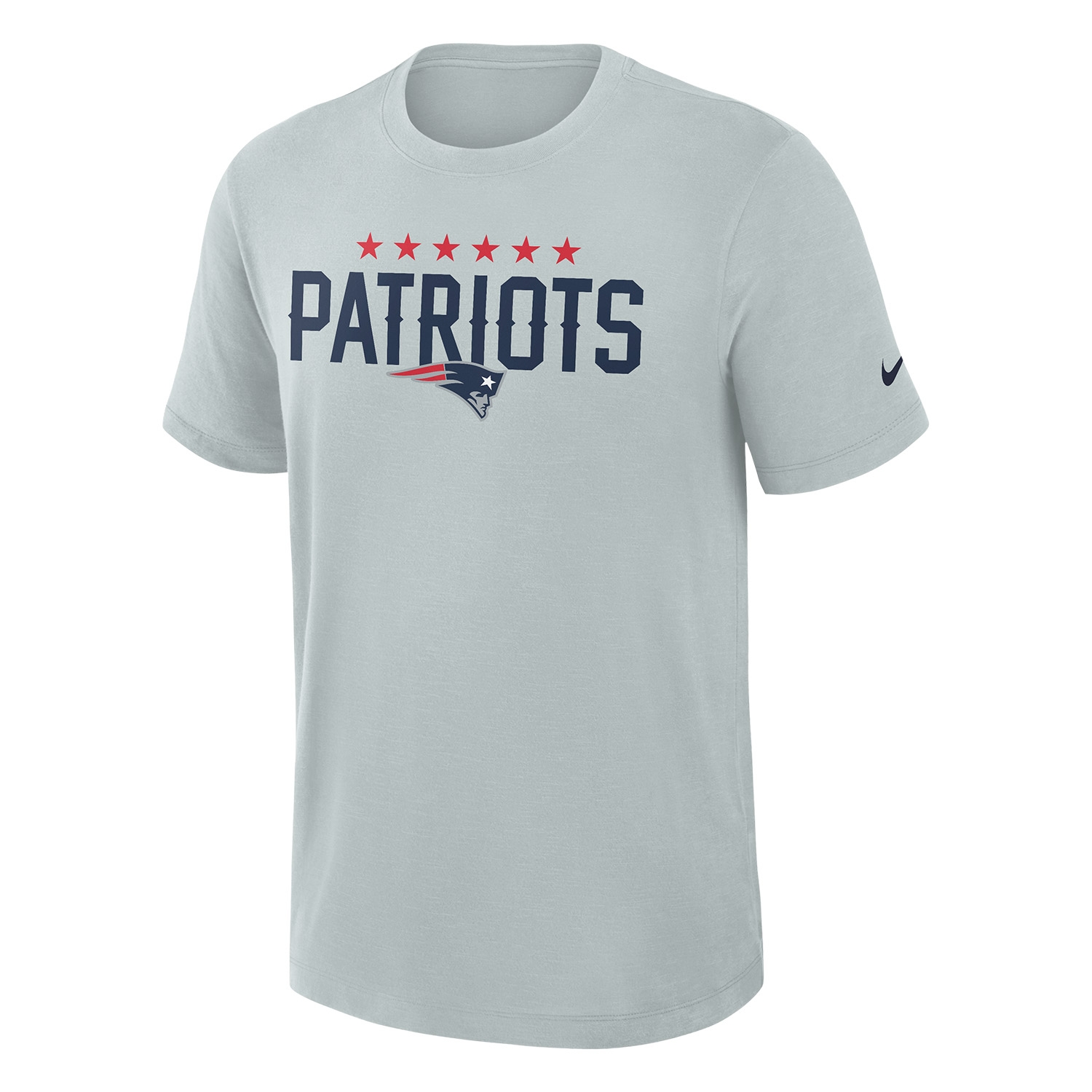 New England Patriots 2025 Rivalries Dri-FIT Slub NFL T-Shirt Gray