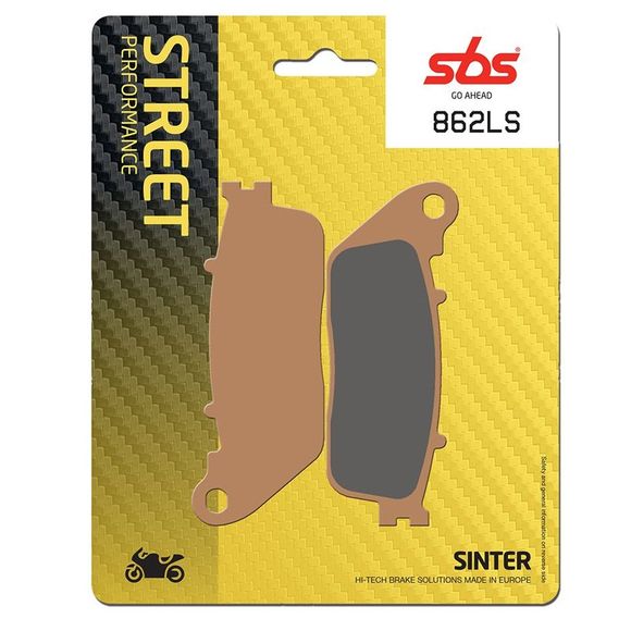 SBS 862LS Sinter Sintered Metal rear brake padsRef: 862LS / 862040