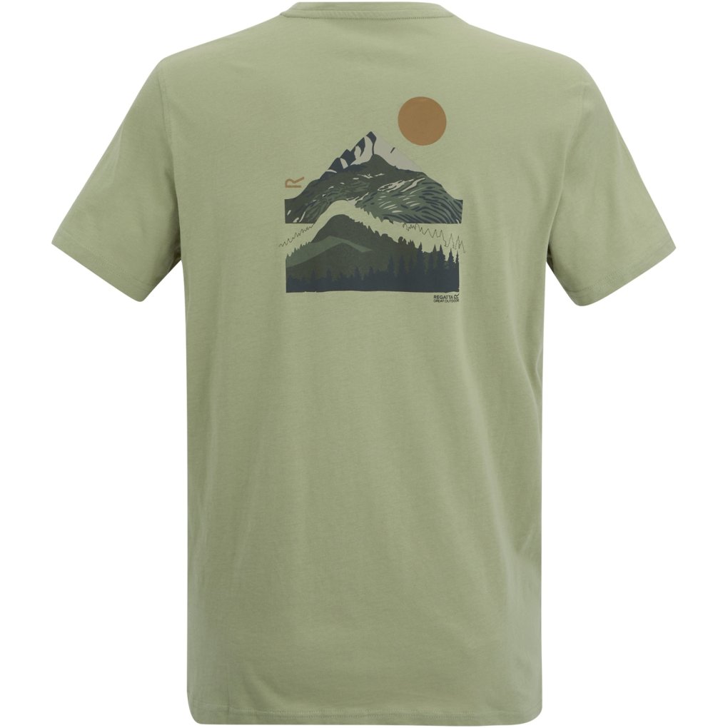 Regatta Breezed T-Shirt Men - Light Sage ZYW
