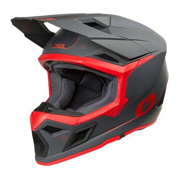 O'Neal 3SRS cross helmet - E -Stocke 2025 - Gray / RedRef: OL2196