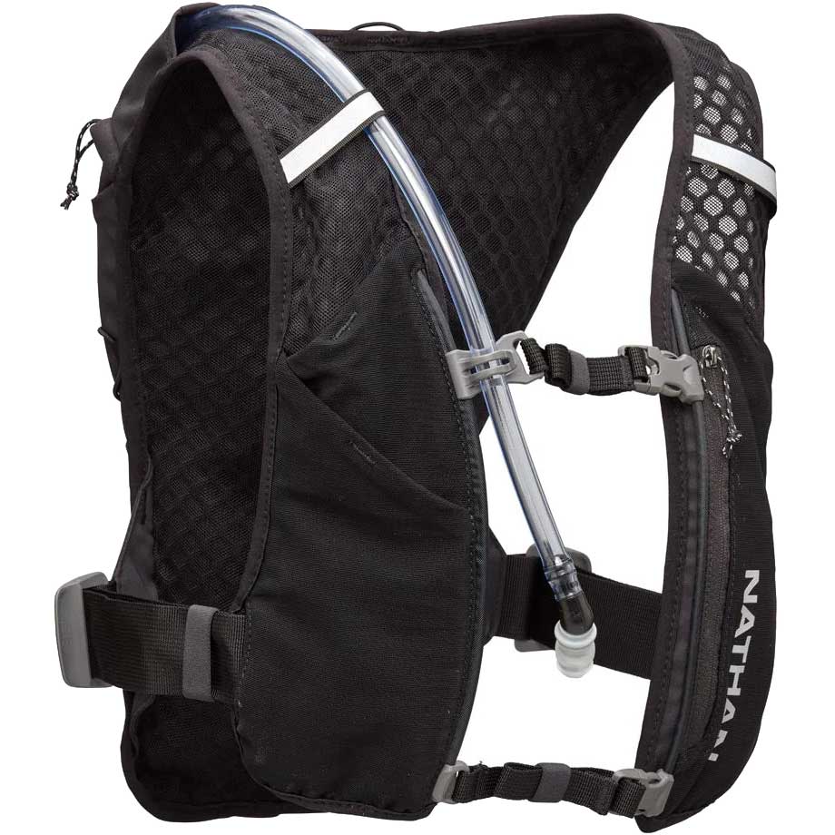 Nathan Sports Quick Start 3.0 Hydration Vest - 6L - black/reflective silver