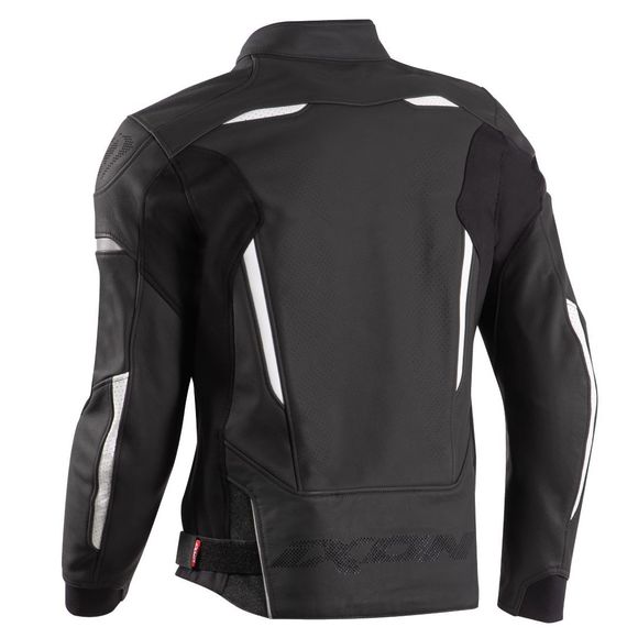 Ixon Ceros - Black / White Motorcycle JacketRef: ix1595-c143