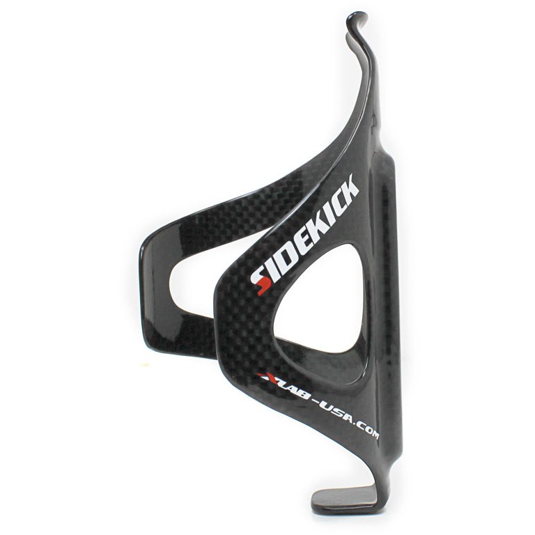 XLAB Sidekick Cage Carbon Bottle Cage - black/carbon