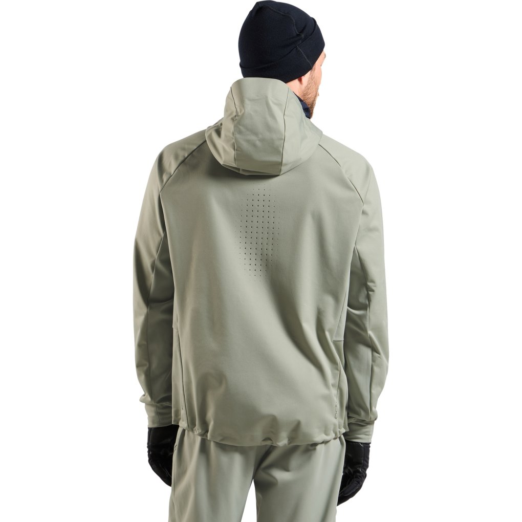 Odlo Zeroweight X-Warm Windproof Cross-Country Jacket Men - shadow