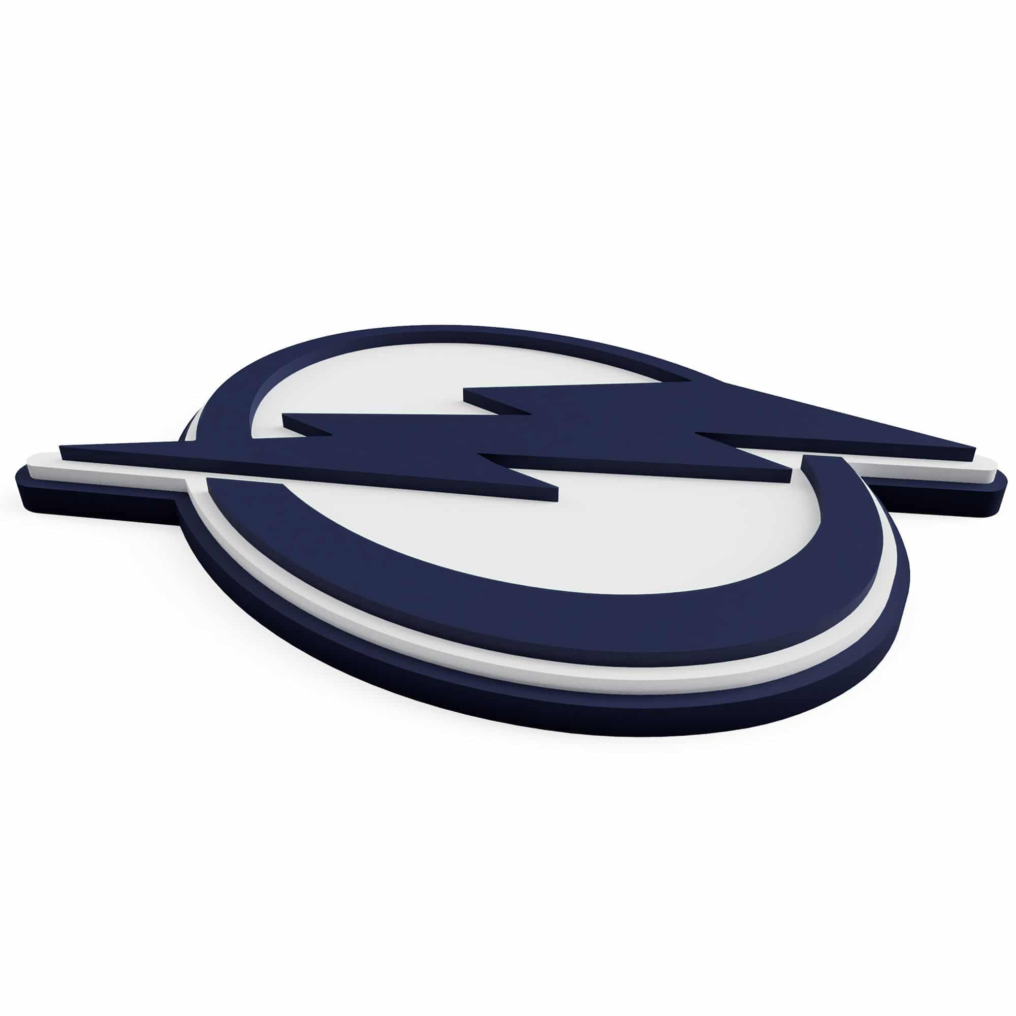 Tampa Bay Lightning NHL 3D Foam Logo Wall Sign
