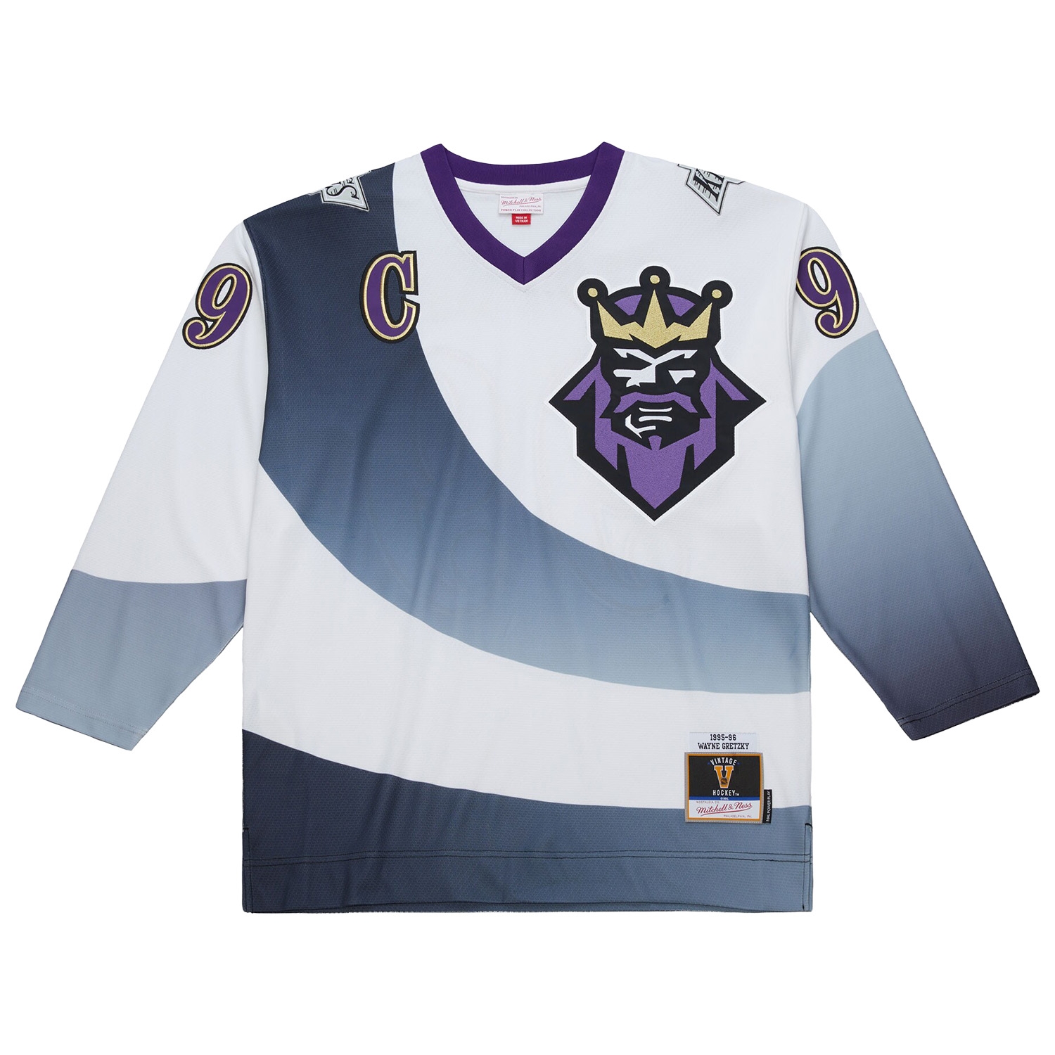 Wayne Gretzky #99 Los Angeles Kings 1995-96 Premium Power Play NHL Jersey White