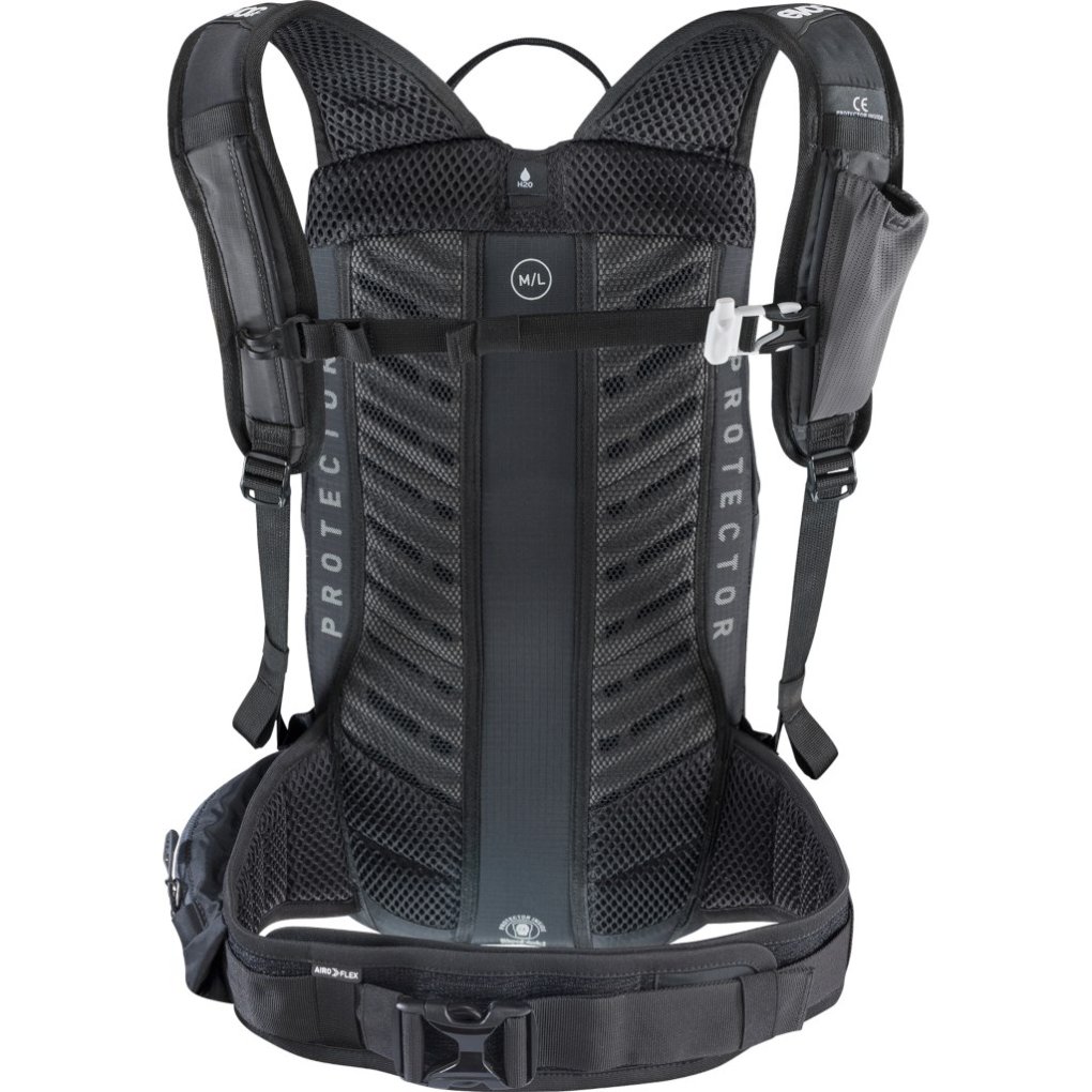 EVOC Fr Lite Race 10 Protector Backpack - Carbon Grey / Black