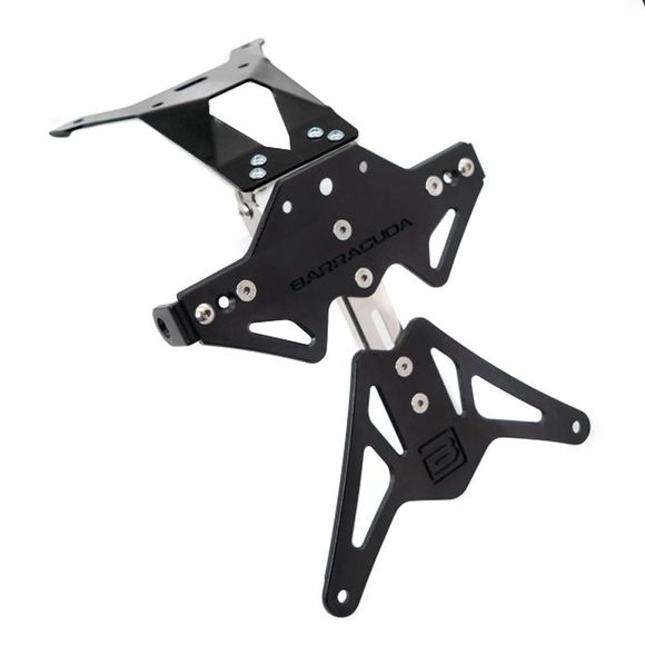 Barracuda Black License Plate Holder - BlackRef: bar0262 / sn6104-16