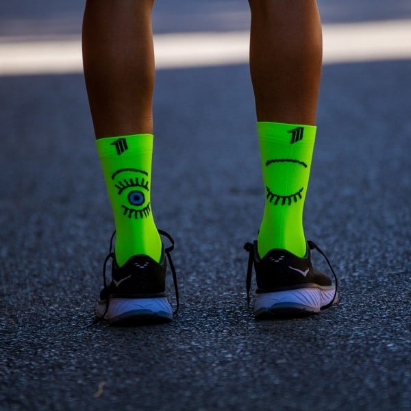 SPORCKS Running Socks - Eye Yellow