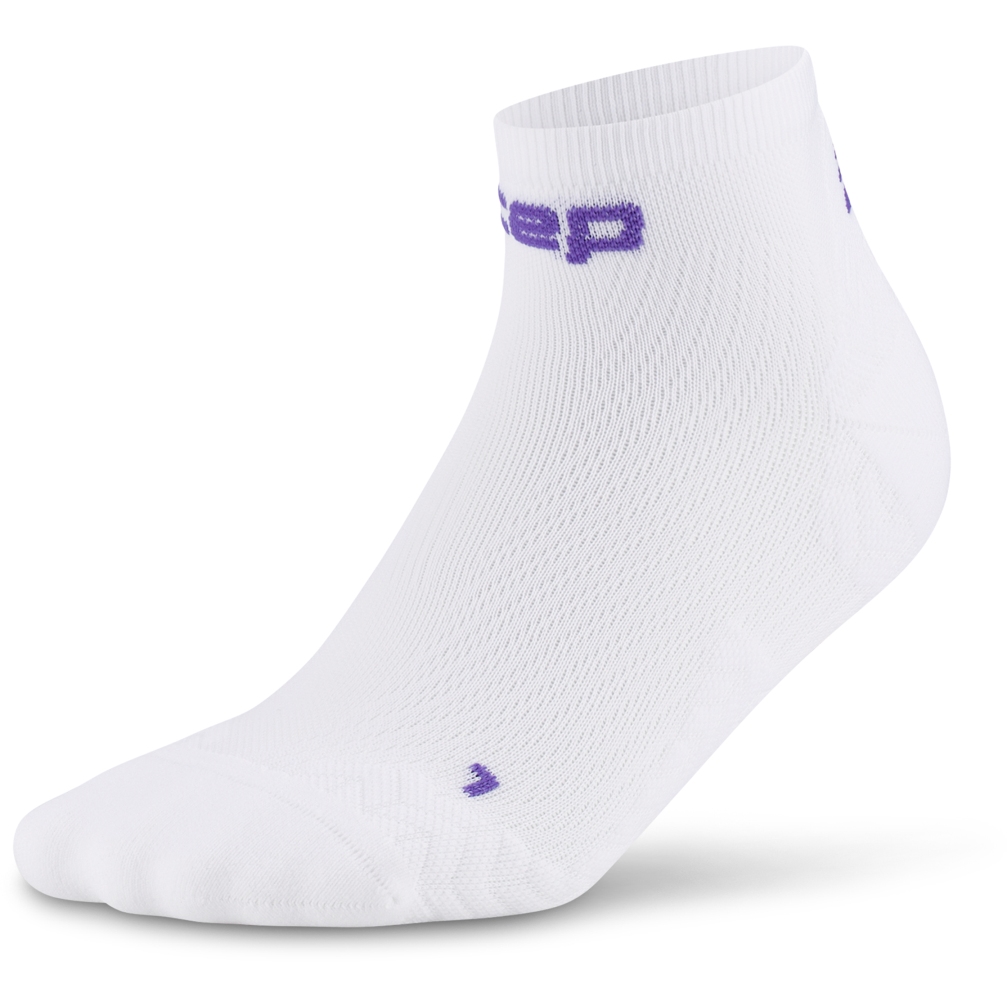 CEP Core Run Ultralight Low Cut Compression Socks Men - white