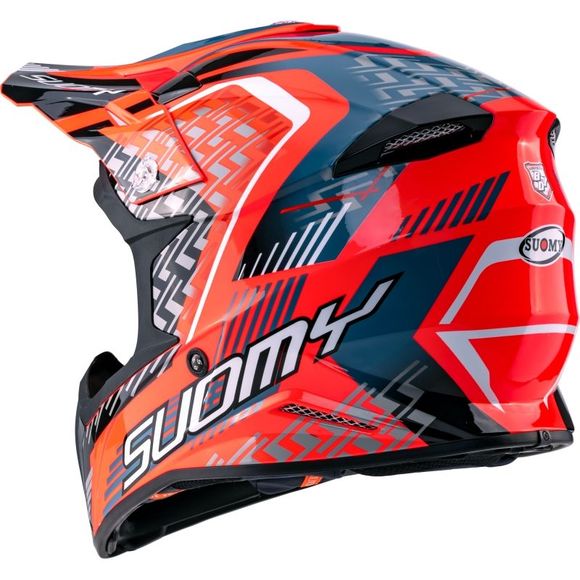 Suomy X-WING cross helmet - MOTLEY 2026 - Red / BlackRef: SU0475