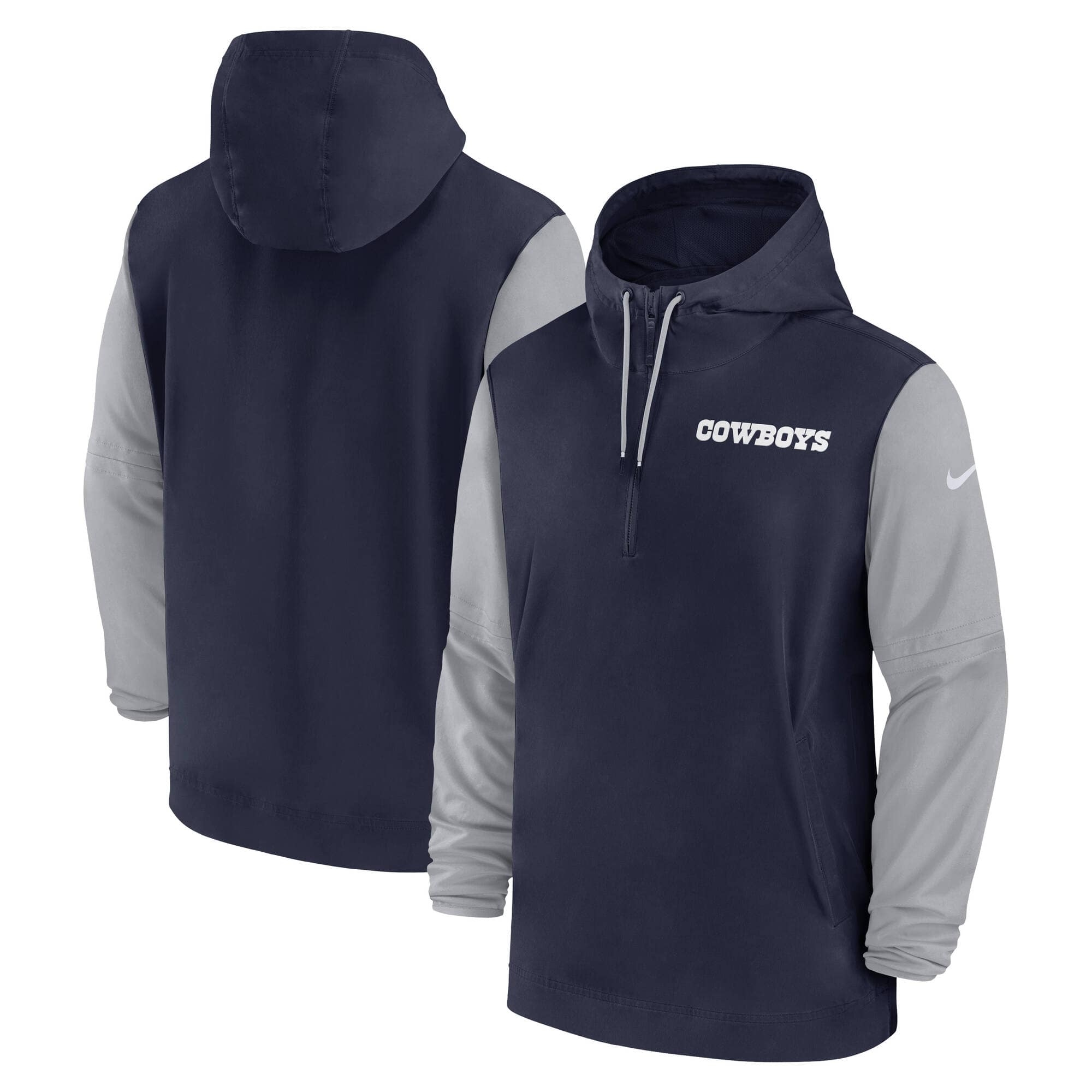 Dallas Cowboys 2024 NFL Sideline Pre-Game Nike Lightweight Player Jacket Navy