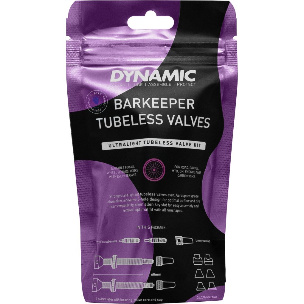 Dynamic Barkeeper Tubeless Valve Kit - 44mm