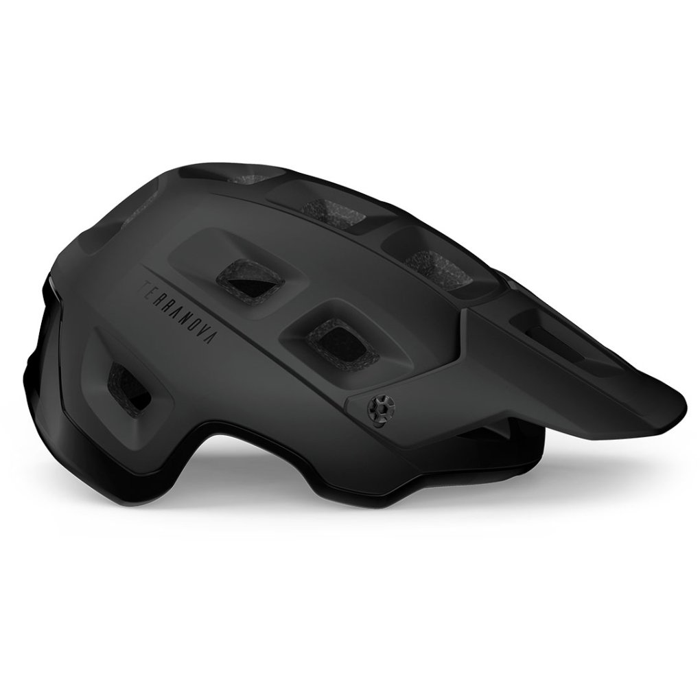 MET Terranova Helmet - Black / Matt Glossy