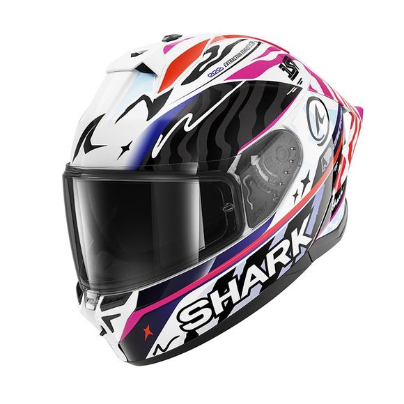 Shark SKWAL CUP SPEED-FANCY Full Face Helmet - White / OrangeRef: Sh1866-C55473