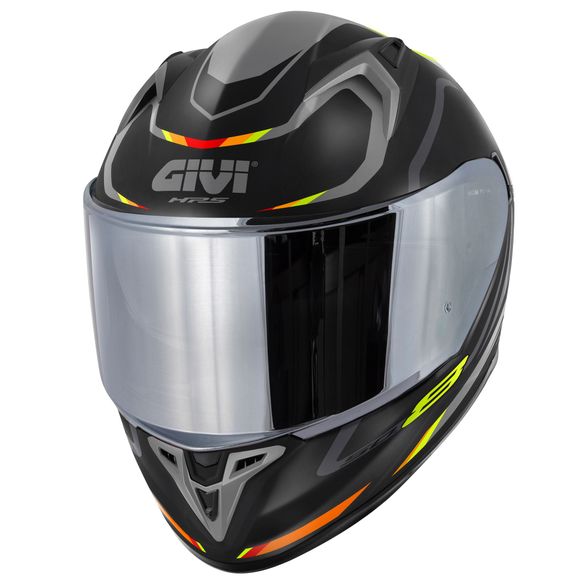Givi 50.8 Full-Face Helmet - MACH1 - Black / RedRef : GI1613