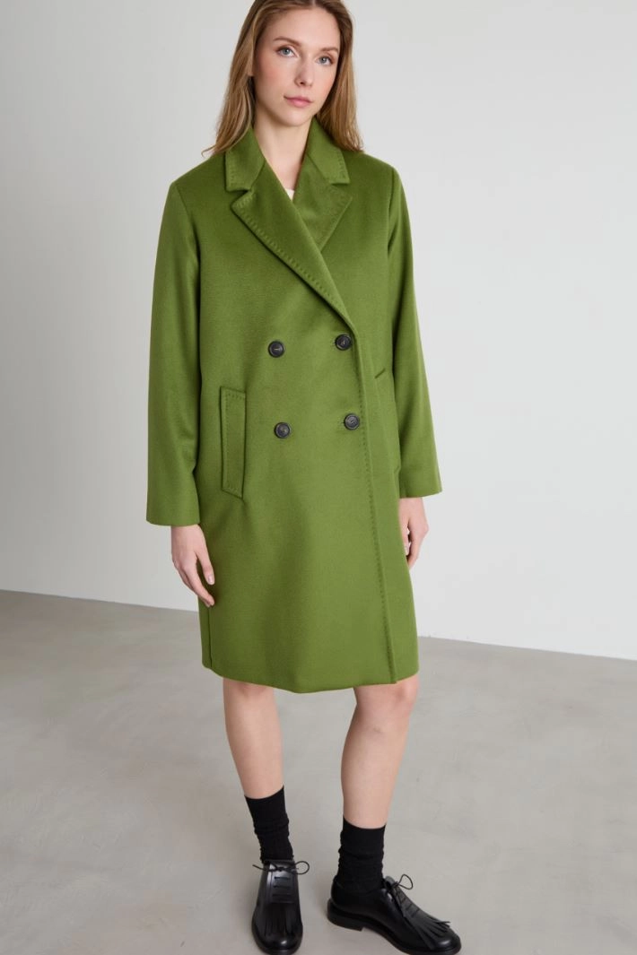 Broadcloth coat - GREEN