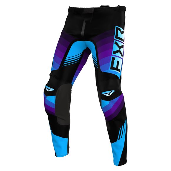 FXR CLUTCH PRO 24 2024 cross pants - Black / PurpleRef: FXR0511